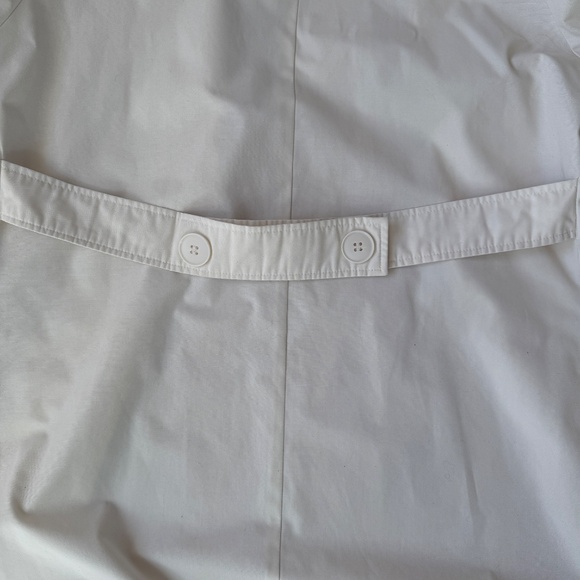 Fall Must Have Vintage 80s ivory trench coat - Picture 10 of 12